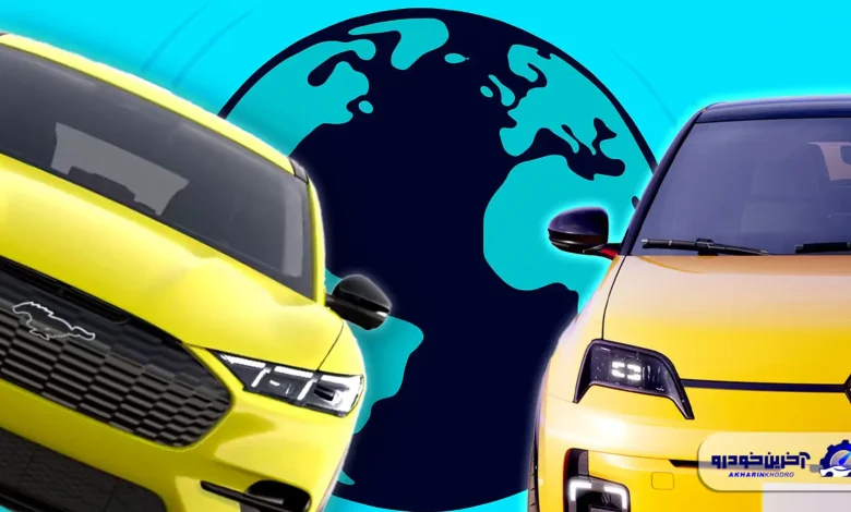 جدیدترین آمارها از فروش خودروهای برقی در جهان؛ عمیق تر شدن شکاف بین چین و آمریکا