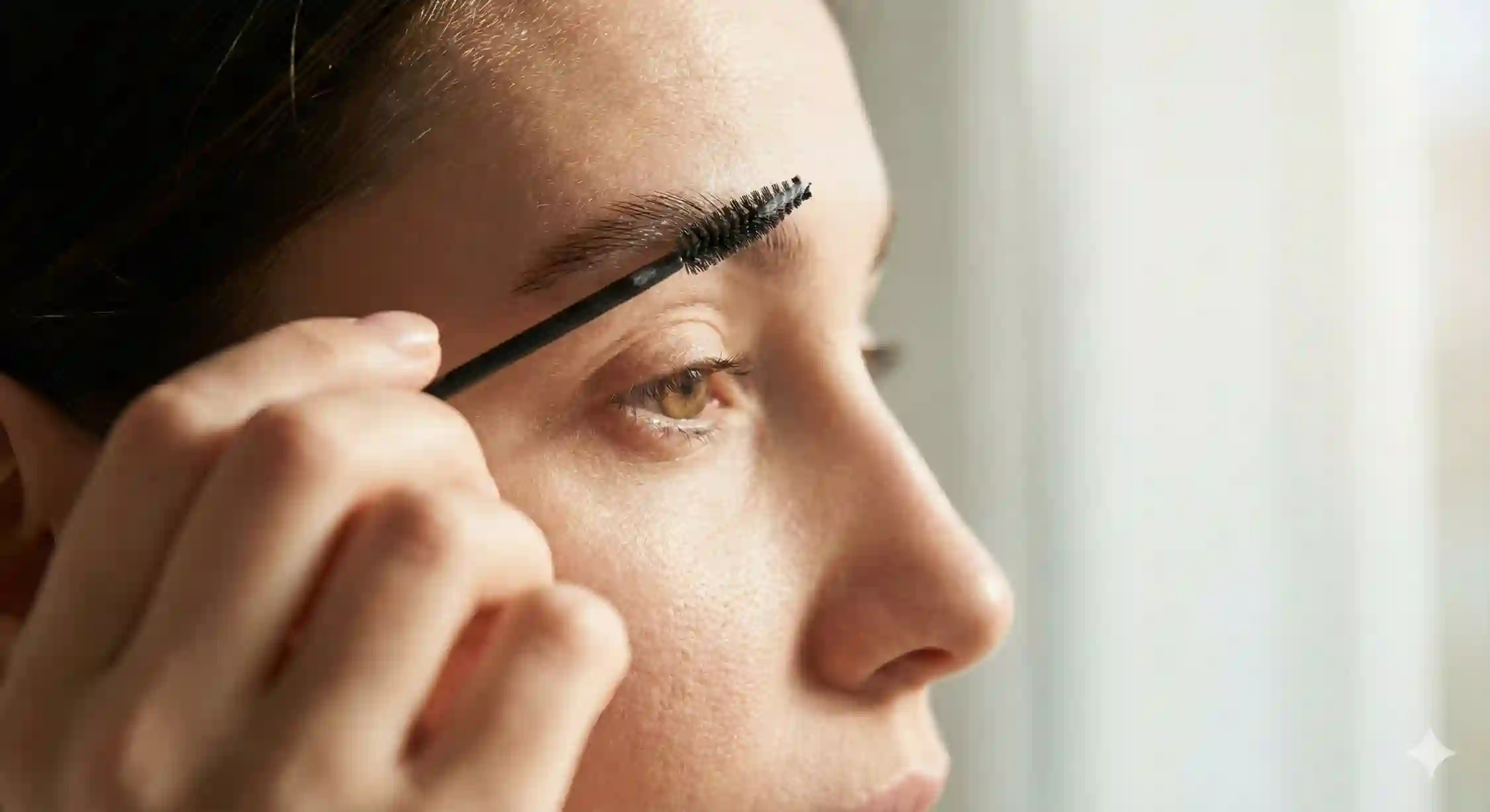 نحوه صحیح زدن ژل ابرو برای جلوگیری از سفیدک و شوره.