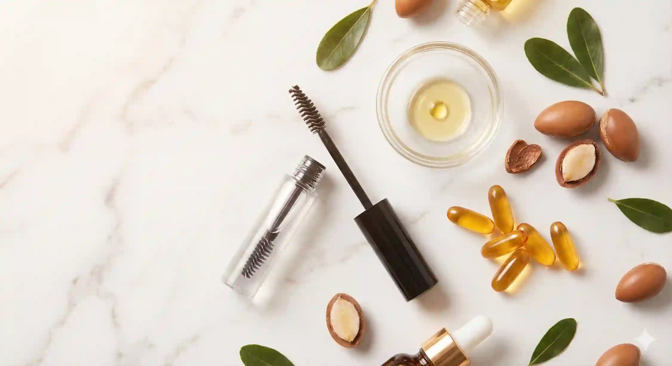 ژل ابرو تقویت کننده حاوی روغن آرگان و ویتامین برای جلوگیری از ریزش.